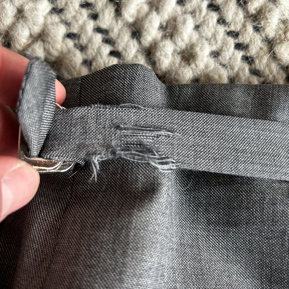 Bespoke Recent Oxxford Clothes Grey Suit 42R - Picture 9 of 12